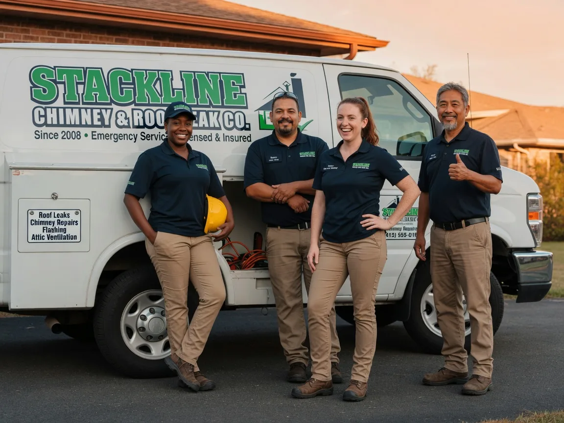 Chimney flashing repair company in Merrill, IA